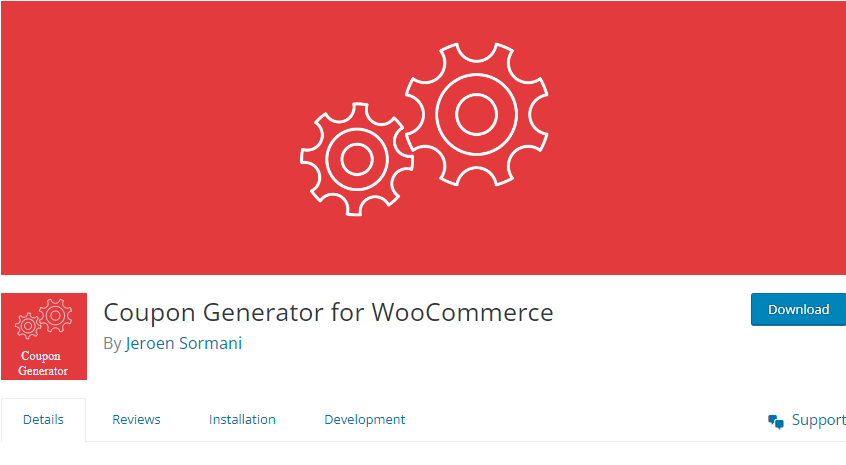 Best WooCommerce Coupon Plugins- Coupon Generator for WooCommerce 