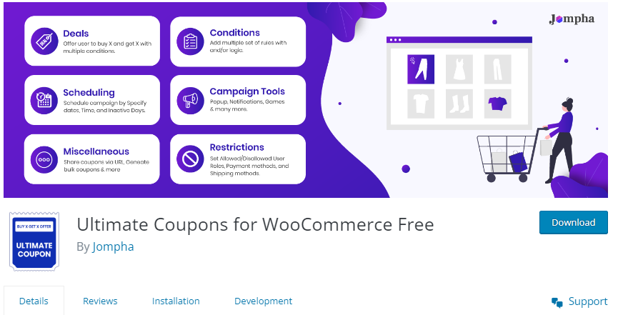 Best WooCommerce Coupon Plugins- Ultimate Coupons for WooCommerce